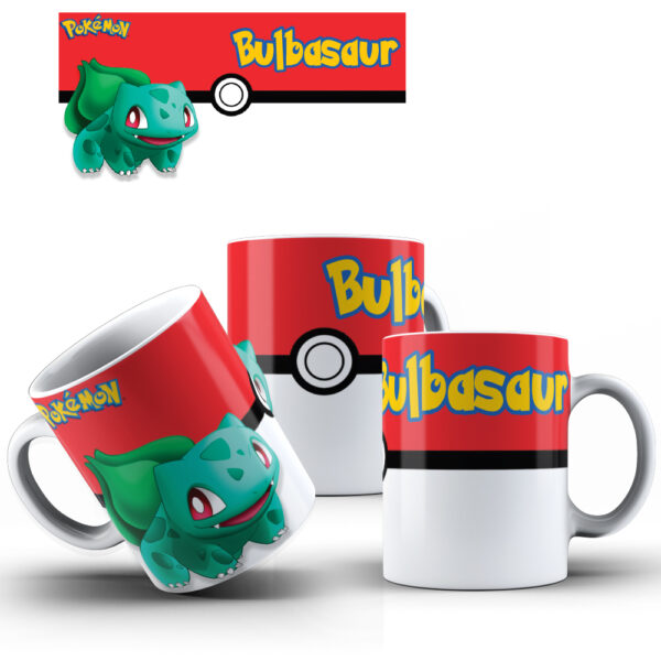 CANECA BULBASAUR