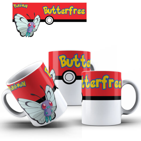 CANECA BUTTERFREE