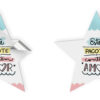ADESIVO EM FORMATO DE ESTRELA 5cm x 5cm