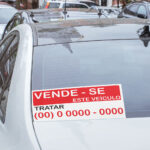 ADESIVO DE VENDE-SE PARA CARROS