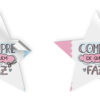 ADESIVO EM FORMATO DE ESTRELA 5cm x 5cm