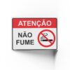 PROIBIDO FUMAR  25 cm X 18cm X 2mm