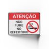 PROIBIDO FUMAR  25 cm X 18cm X 2mm